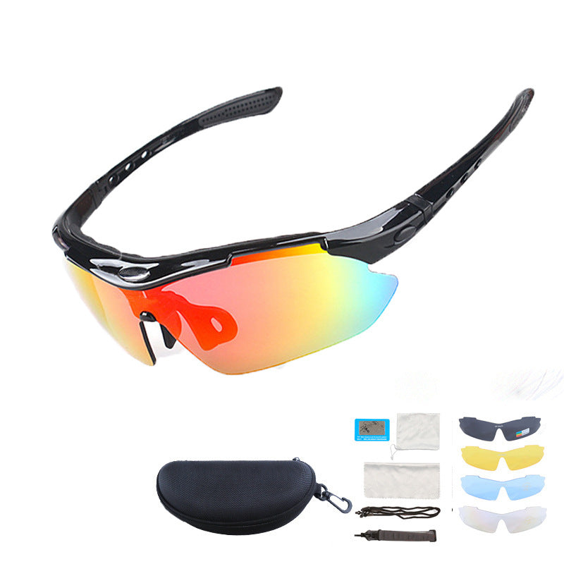 ÓCULOS ESPORTIVO BGLASSES VORAZ + 4 LENTES DE BRINDE